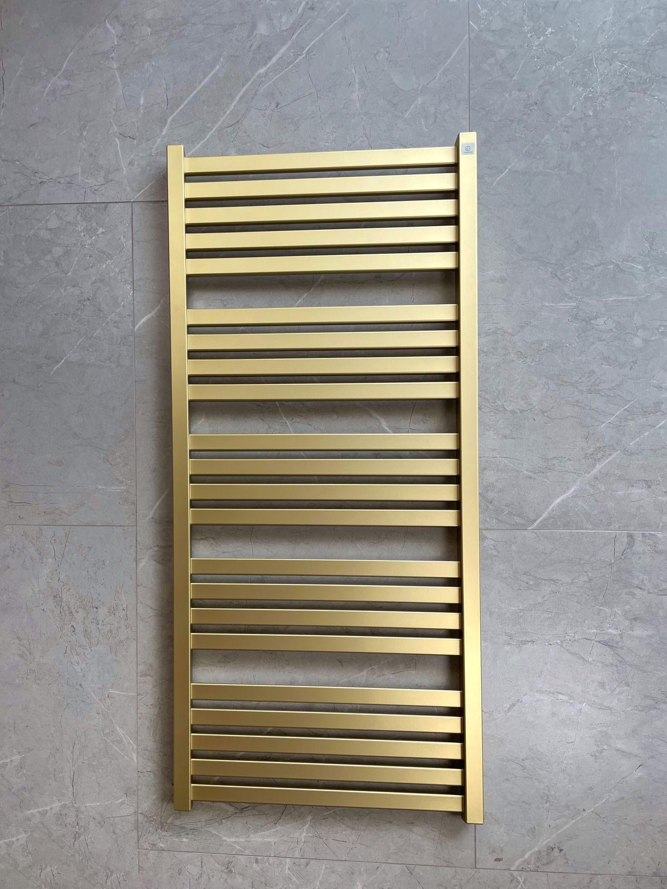 Полотенцесушитель водяной Terma Marlin 1185x530 мм Brass (462)