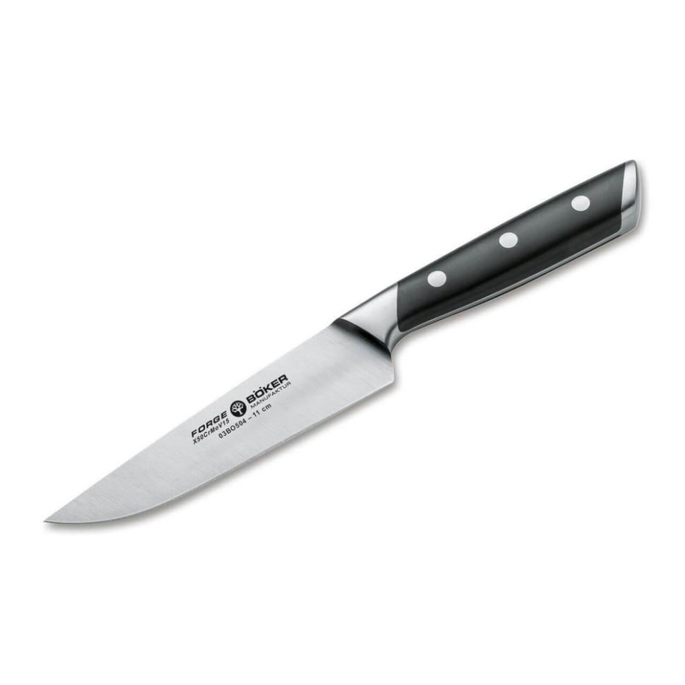 Кухонный нож Boker Forge Universalmesser X50CrMoV15 11 см Black (03BO504)
