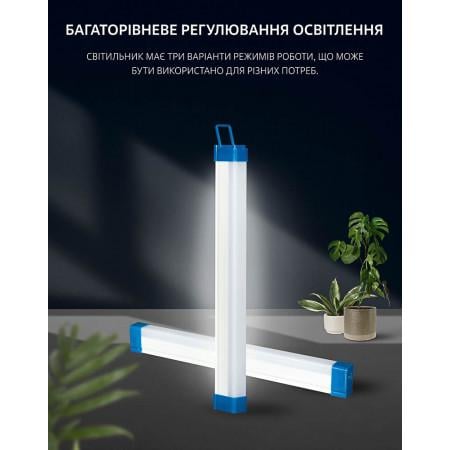 Світлодіодний світильник на магніті USB з акумулятором 32 см (12343341) - фото 8