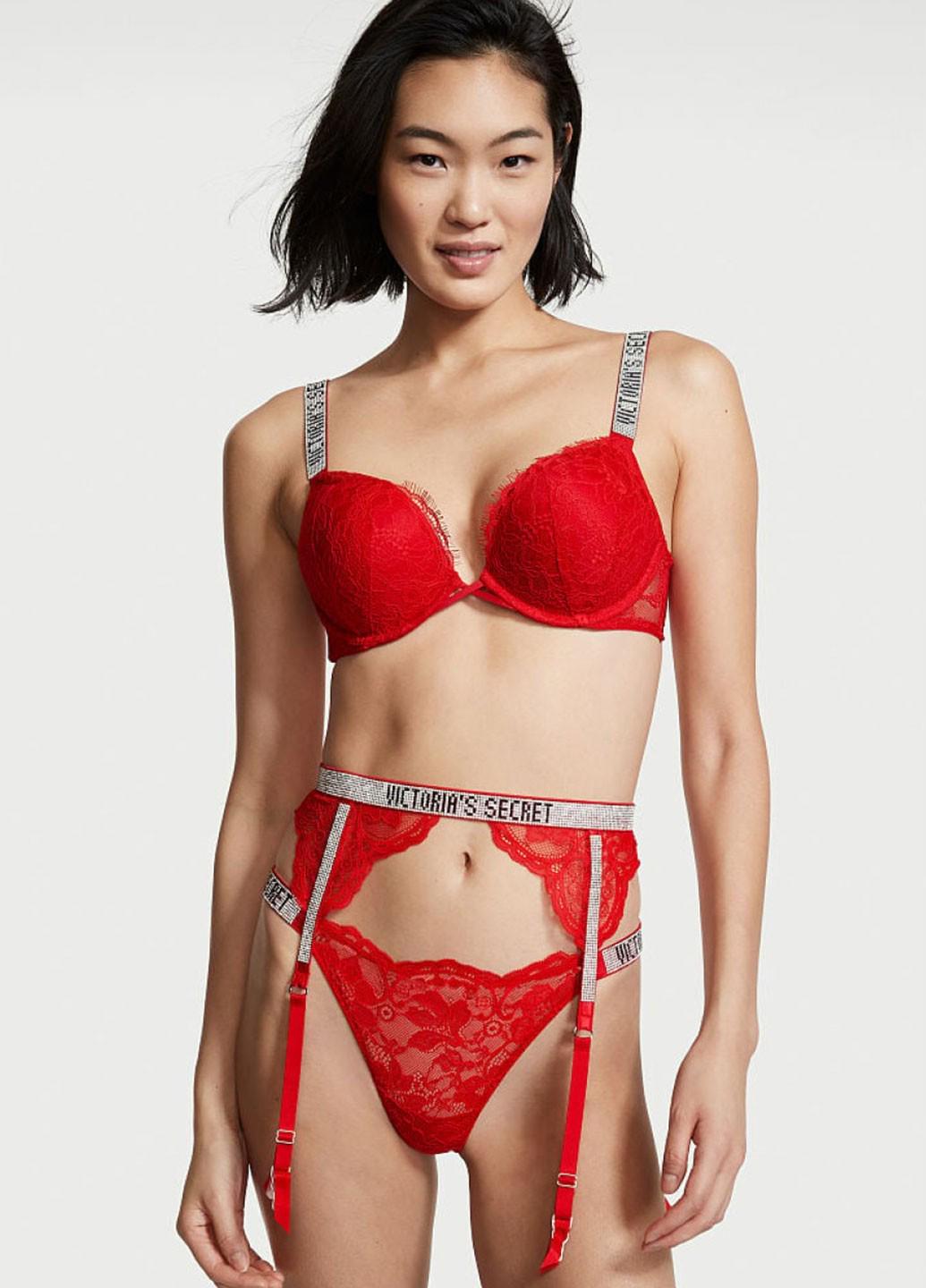 Пояс для чулок Victoria's Secret XS/S Красный (7040173584QD4XS/S)
