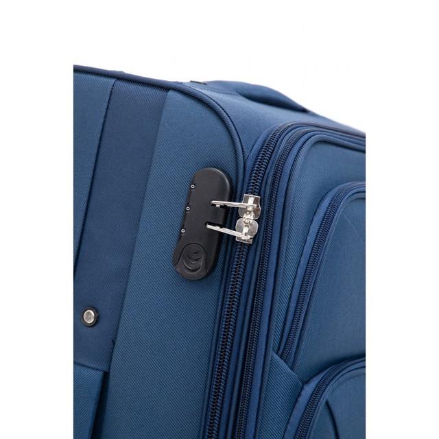 Валіза Bonro Tourist 4 колеса велика Синій (2761308522) - фото 10
