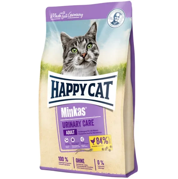 Корм сухий Happy Cat Minkas Urinary Care Geflugel для котів профілактика сечокам'яної хвороби 1,5 кг (70376)