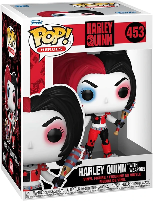 Ігрова фігуркаГарлі Квінн Funko POP Heroes DC 453 Harley Quinn with Weapons (18743)