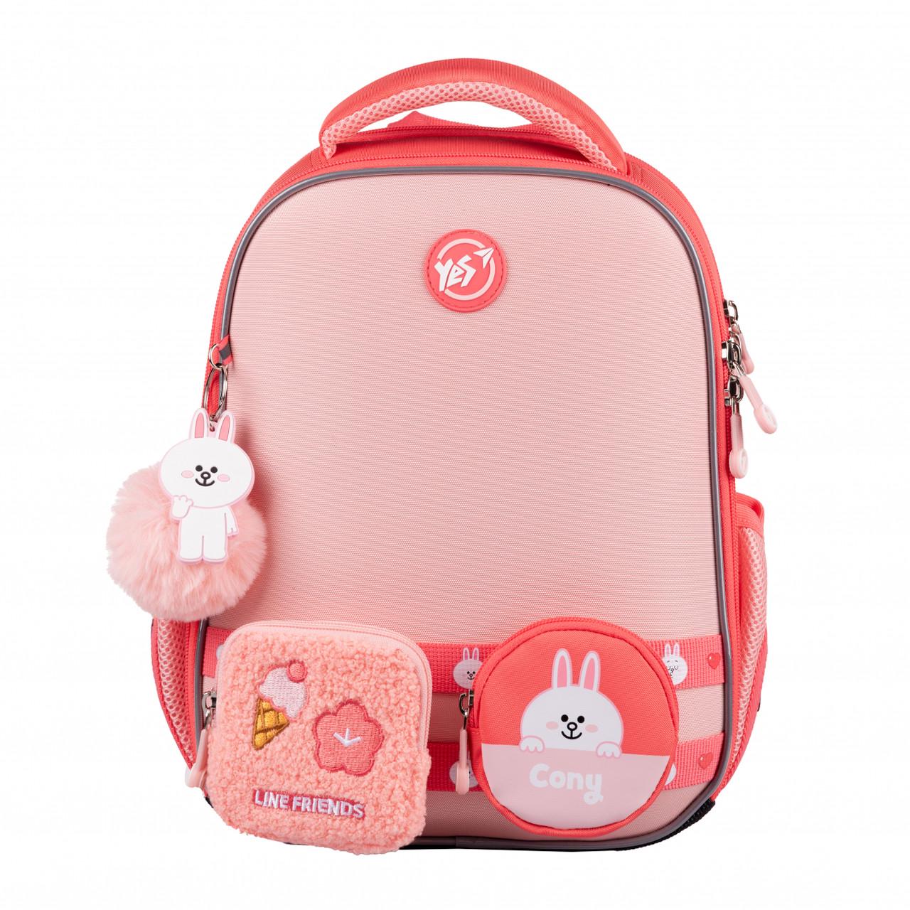 Рюкзак шкільний ортопедичний YES Line Friends Pretty Cony H-100 (559849)