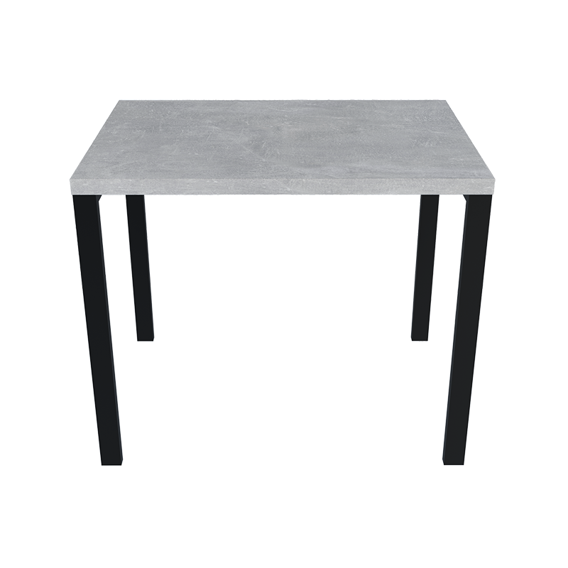 Стол кухонный SIMPLE из ДСП металлический в Loft стиле 90х75х65 см (000086694)