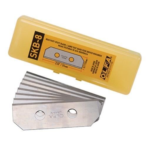 Лезвие для ножей Olfa SK-8 и SK-10 SKB-8/10B 10 шт. (OF-SKB-8/10B)