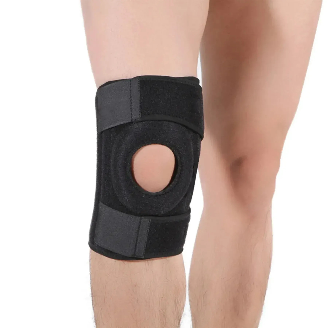 Бандаж на коліно еластичний Kosmodisk Knee Support Чорний (6967549418)