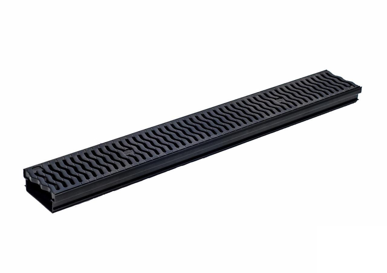 Лоток пластиковый Nicoll CAB131A без решетки для водоотвода