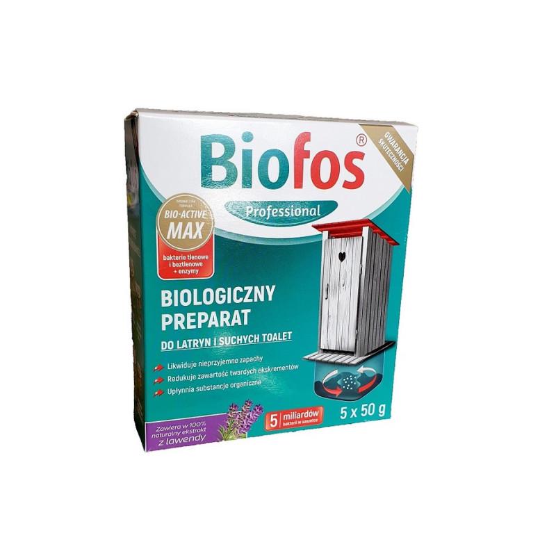 Средство для септиков/туалетов и выгребных ям Biofos Professional Лаванда 250 г (250 гр)