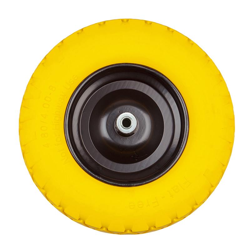 Колесо полиуретановое 4,0х8 o/d 20 на тачку Budmonster 01-011 01-058 (84903) - фото 4