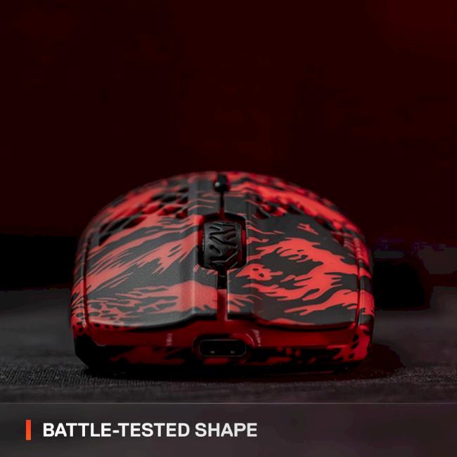 Компьютерная мышка SteelSeries Aerox 3 Wireless Faze Clan Edition Черный/Красный (62609) - фото 7 Компьютерная мышка SteelSeries Aerox 3 Wireless Faze Clan Edition Черный/Красный (62609) - фото 7