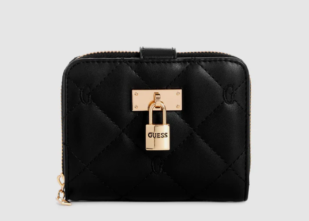 Кошелек раскладной Brevard Quilted Logo Guess 14490783/VG915950 Черный