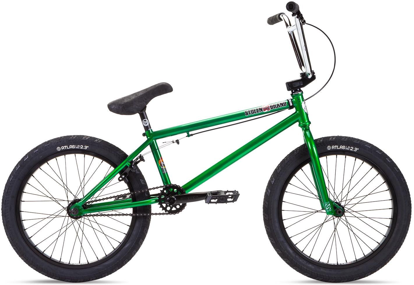 Велосипед Stolen 20" HEIST 21.00" Pivotal seat Dark Green W/ Chrome (A2)