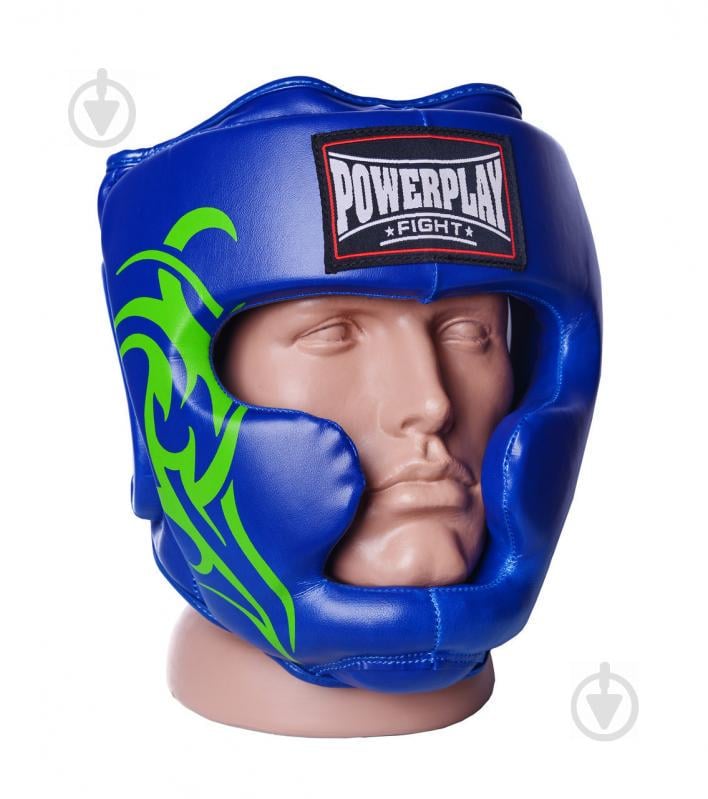 Боксерський шолом тренувальний PowerPlay 3043 XL Синій (PP_3043_XL_Blue)