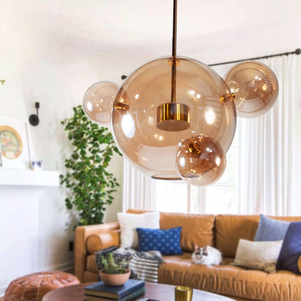 Подвес Bubbles Amber LED 3в1 (9316808)