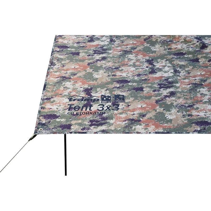 Тент со стойками Tramp Tent 3х3 м Camo (UTRT-104-camo) - фото 4