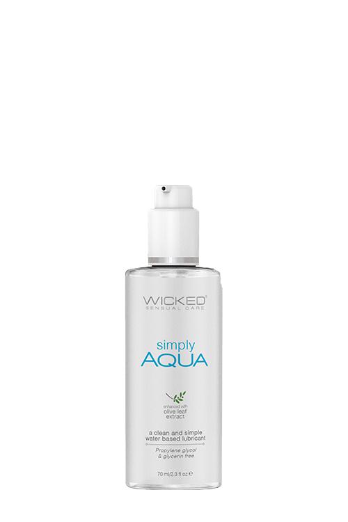 Лубрикант на водній основі WICKED Simply Aqua 70 мл - фото 4