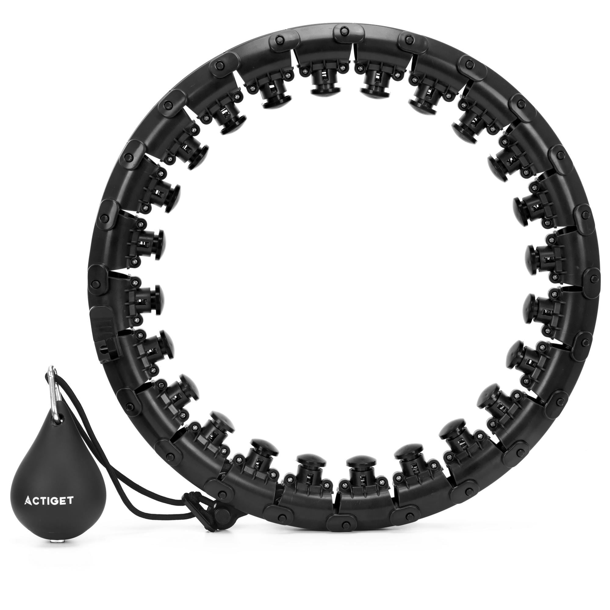 Обруч для талії Actiget ACT0136 масажний з обтяженням Black (5869)