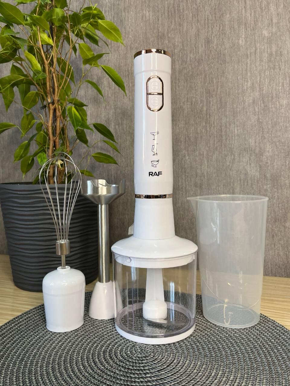 Блендер заглибний RAF R.368 4в1 Білий (260797)