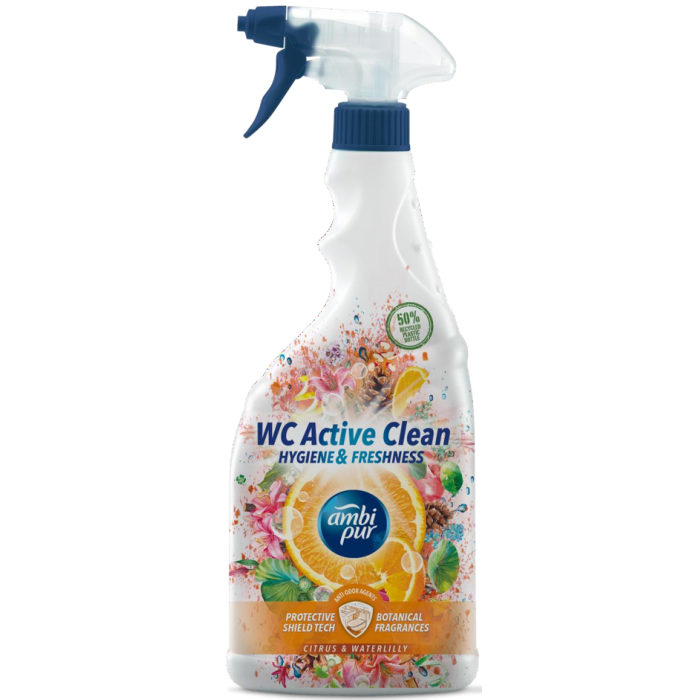Средство для ванной комнаты Ambi pur WC Цитрус распылитель 750 мл Средство для ванной комнаты Ambi pur WC Цитрус распылитель 750 мл