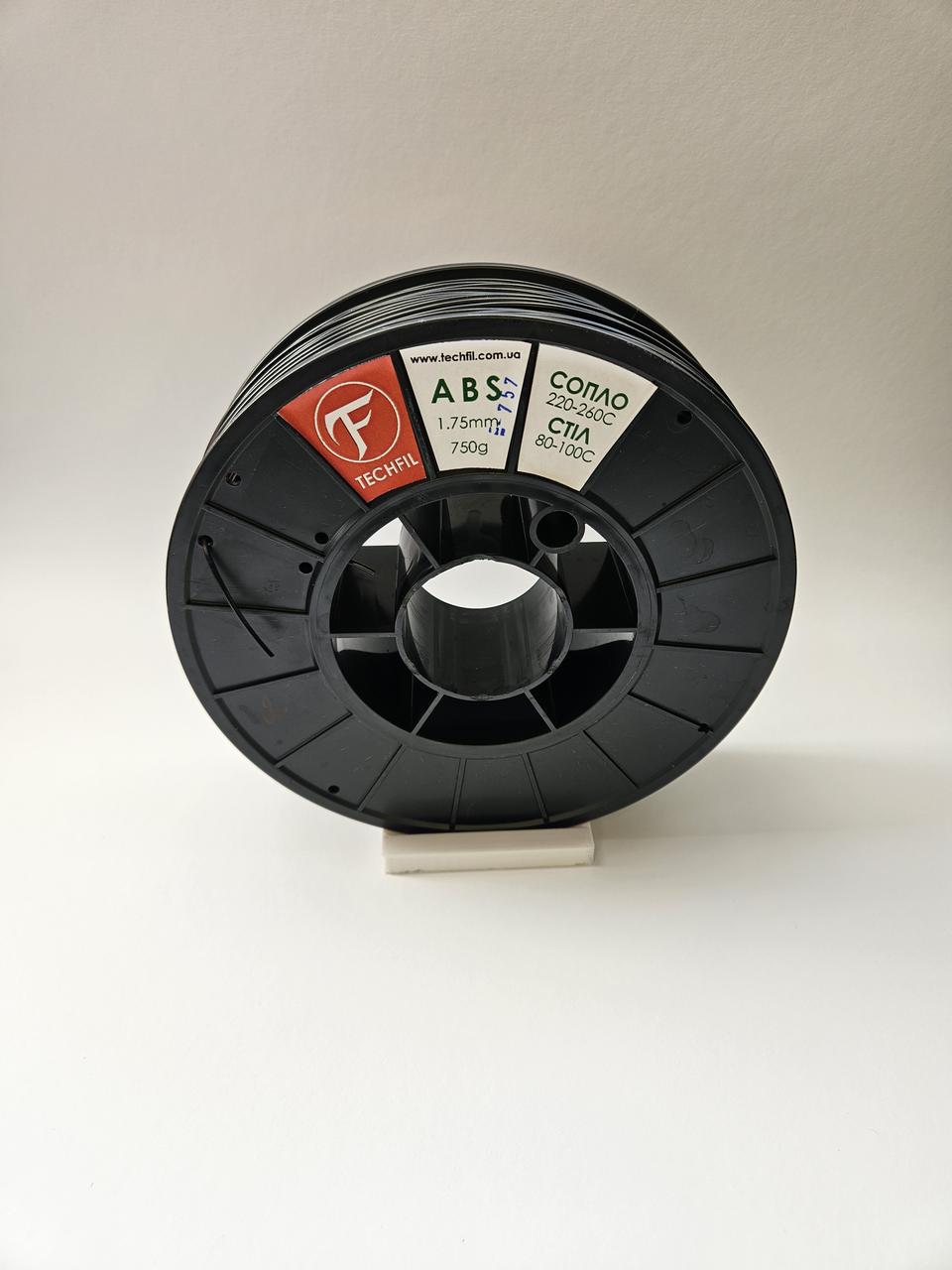 Нить для 3D печати ABS Techfil марка 757 1,75 мм Черный - фото 3 Нить для 3D печати ABS Techfil марка 757 1,75 мм Черный - фото 3