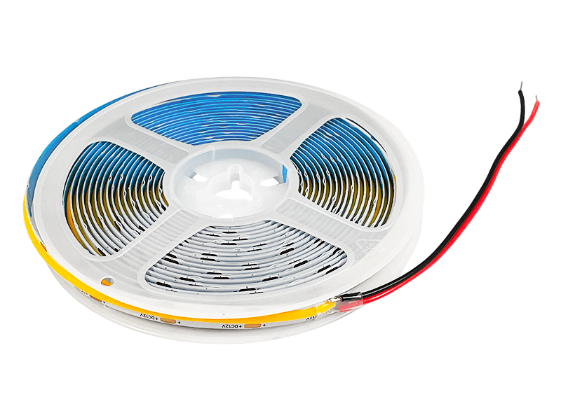 Светодиодная лента MTK COB 320 LED 12 В 9 Вт IP20 1 м Желтый (MTK-320-Y-СОВ-9W-12)
