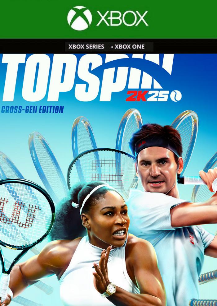 Ключ активации TopSpin 2K25 Cross-Gen Digital Edition для Xbox One/Series S/X (84265119)
