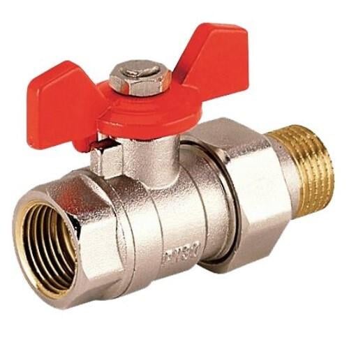 Кран кульовий KARRO SQ-1009923 1 1/4" ВЗ з американкою метелик (154321) Кран кульовий KARRO SQ-1009923 1 1/4" ВЗ з американкою метелик (154321)