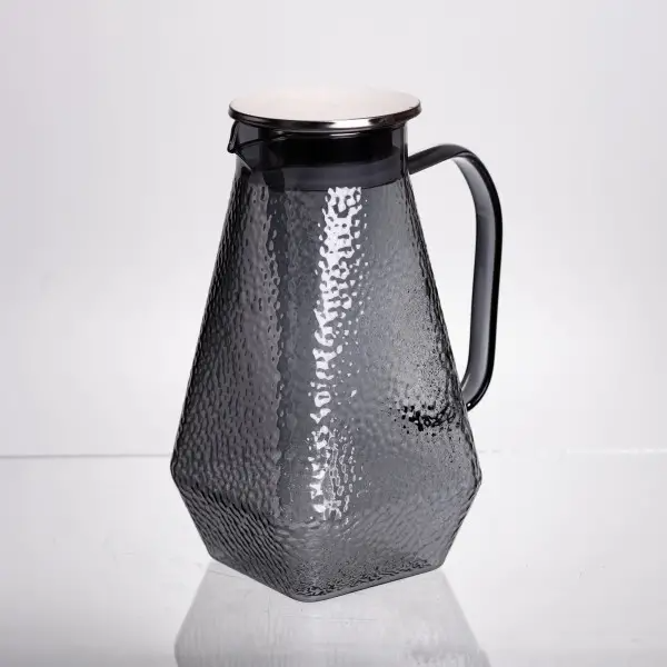 Набор кувшин со стаканами фактурныке 1,8/0,2 л Серый - фото 2 Набор кувшин со стаканами фактурныке 1,8/0,2 л Серый - фото 2