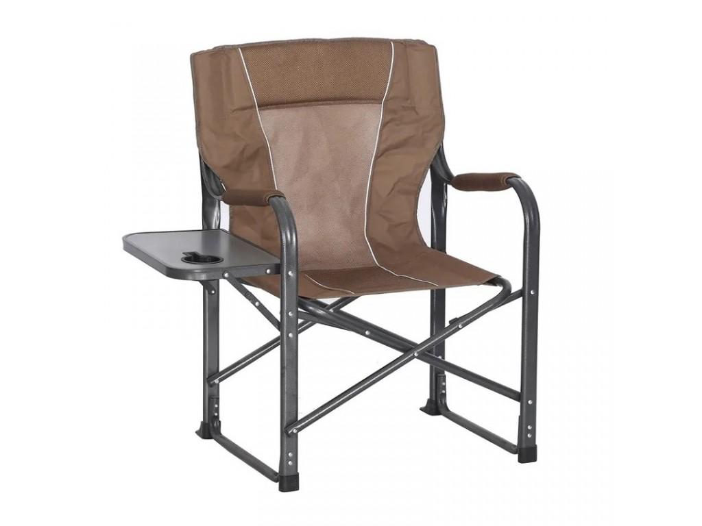 Кресло туристическое складное с откидным столиком на подлокотнике (26355117)