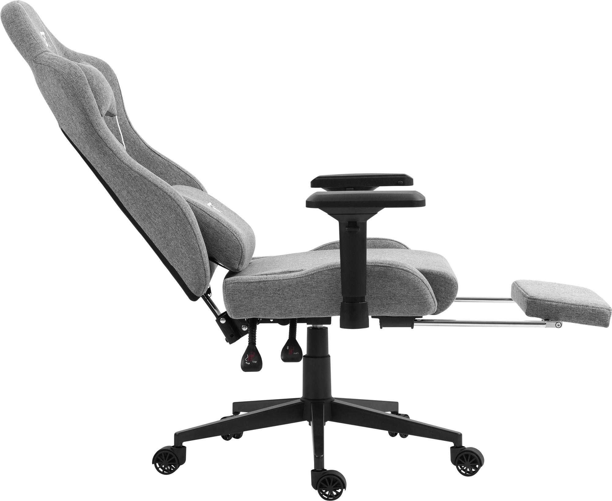 Крісло геймерське GT Racer X-2305 Fabric Grey - фото 7