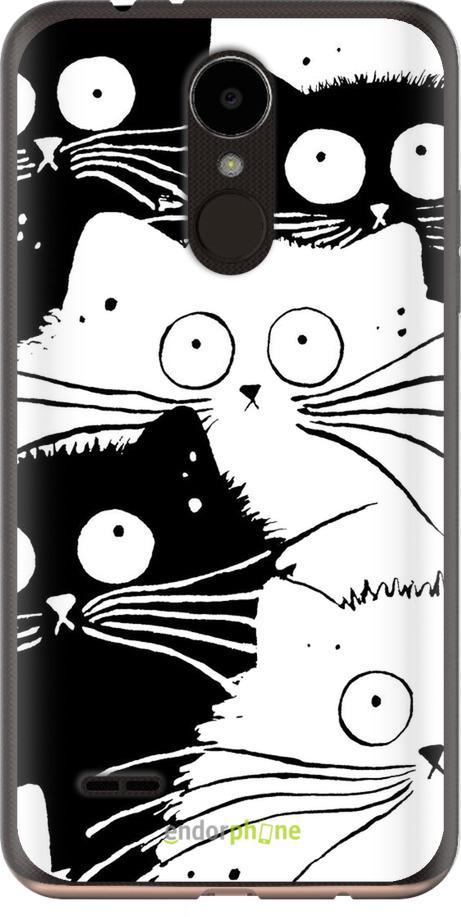 Чехол на LG K7 2017 X230 Коты v2 (3565u-1469-42517) Чехол на LG K7 2017 X230 Коты v2 (3565u-1469-42517)