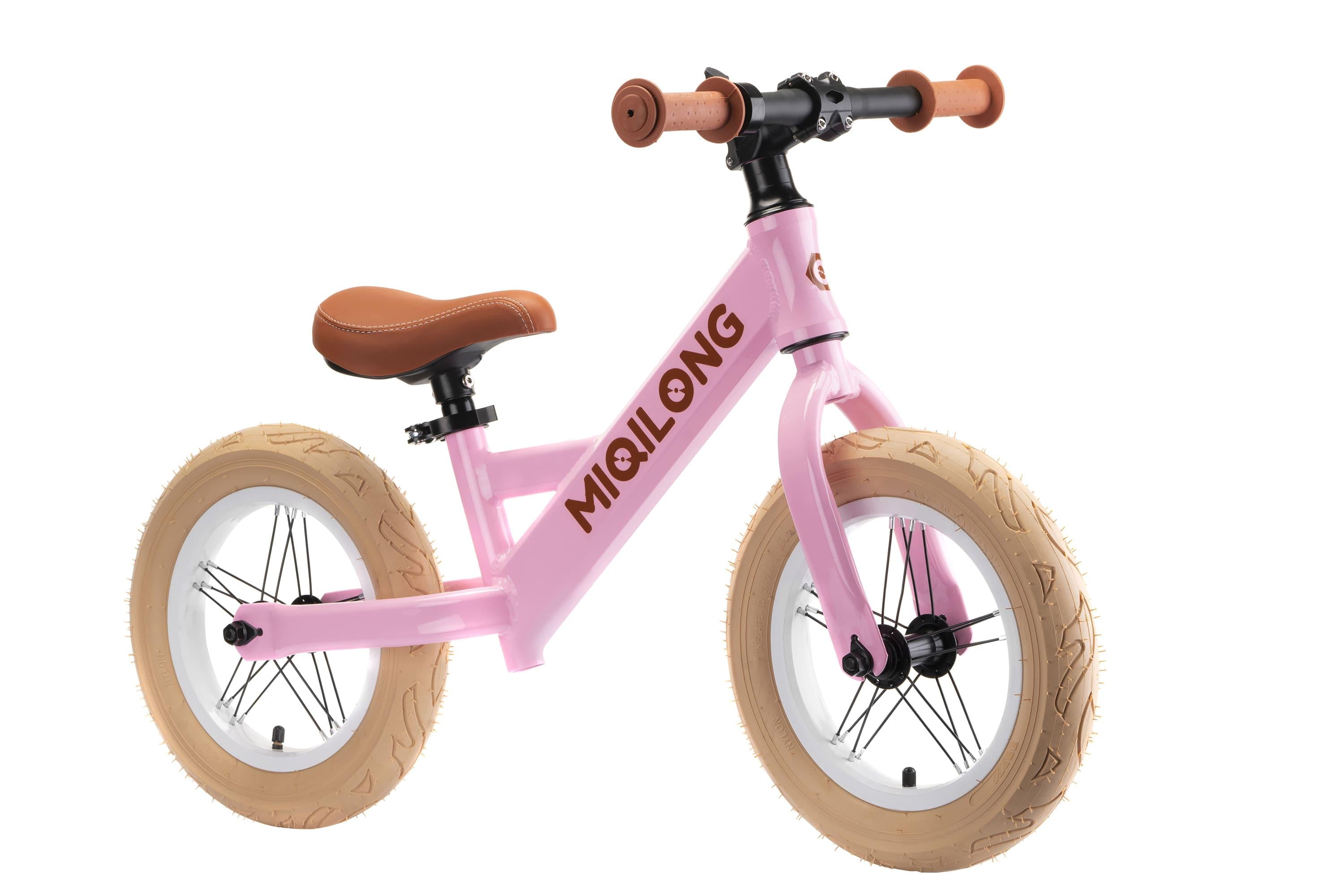 Биговел Miqilong HPA 12" с регулировкой высоты сидения Розовый (ZCY-HPA12-PINK)