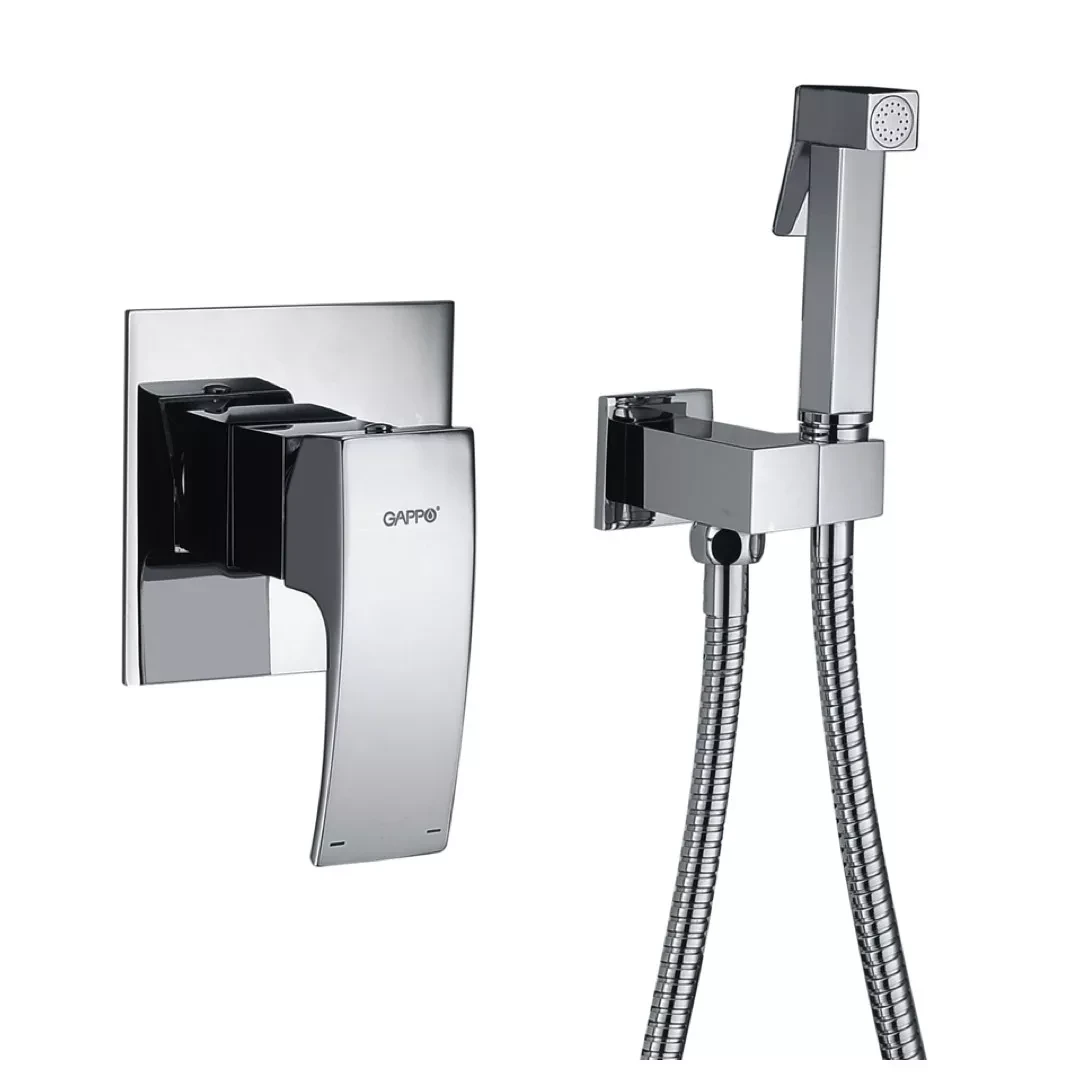 Гигиенический душ скрытого монтажа Gappo G7207 Хром (G7207) Гигиенический душ скрытого монтажа Gappo G7207 Хром (G7207)