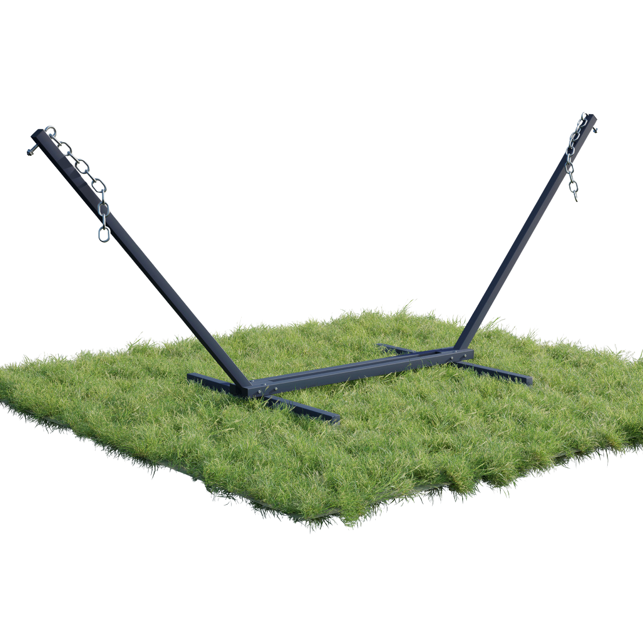 Стійка для двомісного гамака WCG металевий каркас квадратний профіль 50х50 мм Графітовий (W-5050-H(1)) - фото 2 Стійка для двомісного гамака WCG металевий каркас квадратний профіль 50х50 мм Графітовий (W-5050-H(1)) - фото 2