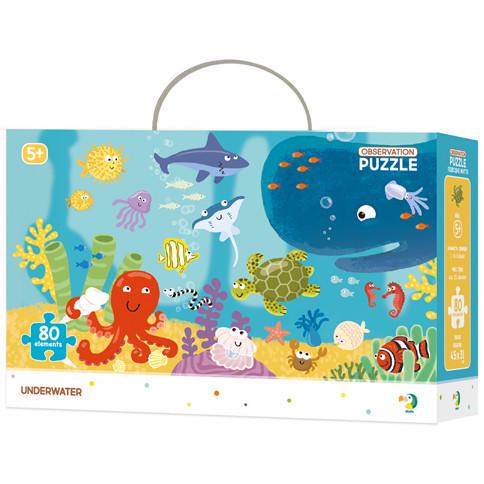 Пазл Dodo Карта Мира Животные 80 эл. (300133)