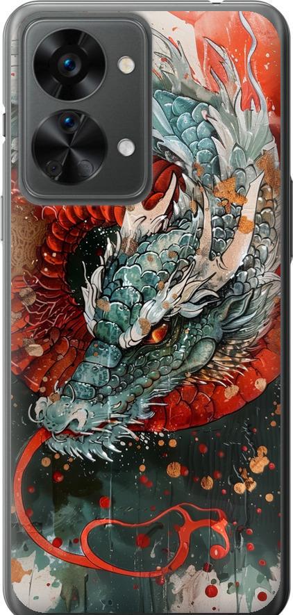 Чехол на OnePlus Nord 2T Стихия огня (6101u-2640-42517)