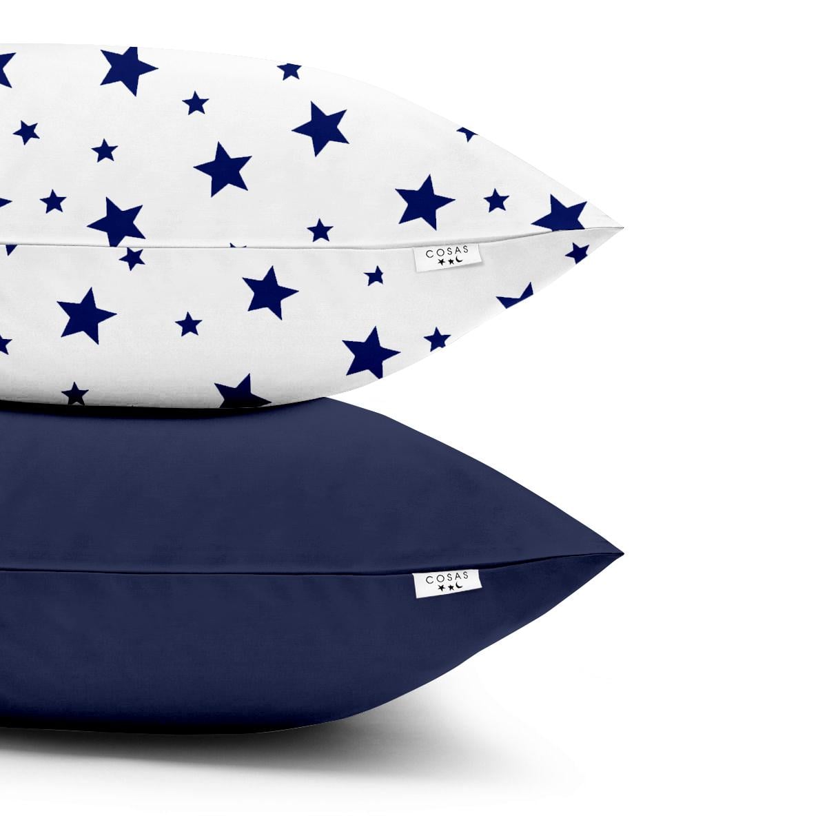 Набор наволочек Cosas Star Big Blue Dark Blue 40х60 см 2 шт. (4822052050088)