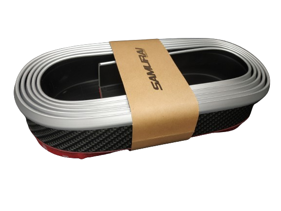 Сплиттер-губа карбоновая 2,5 м на Черный/Серый (1480721729)