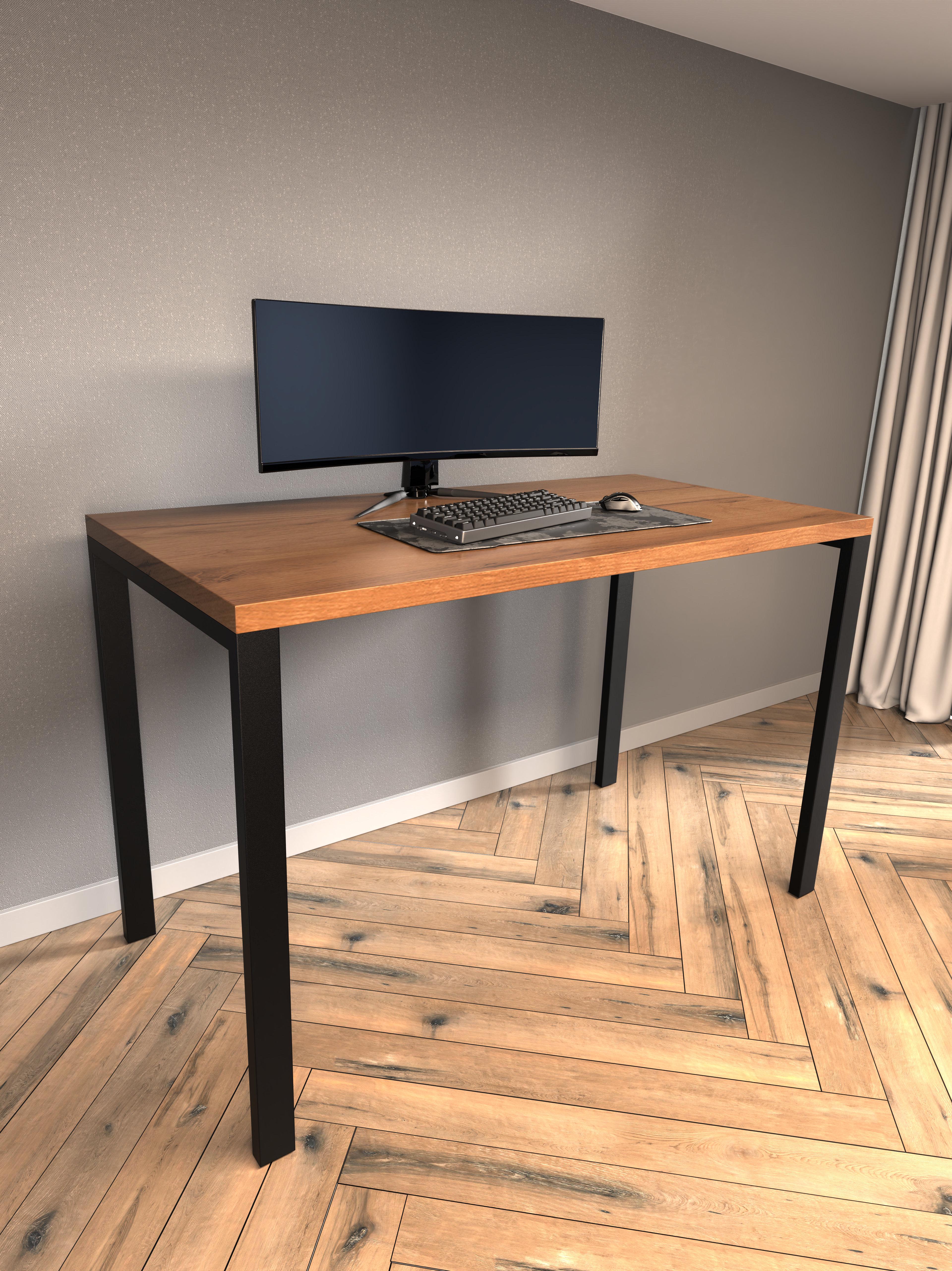 Ножки опоры для стола металлические 600x735 мм профиль 50x25 мм 2 шт. - фото 2 Ножки опоры для стола металлические 600x735 мм профиль 50x25 мм 2 шт. - фото 2