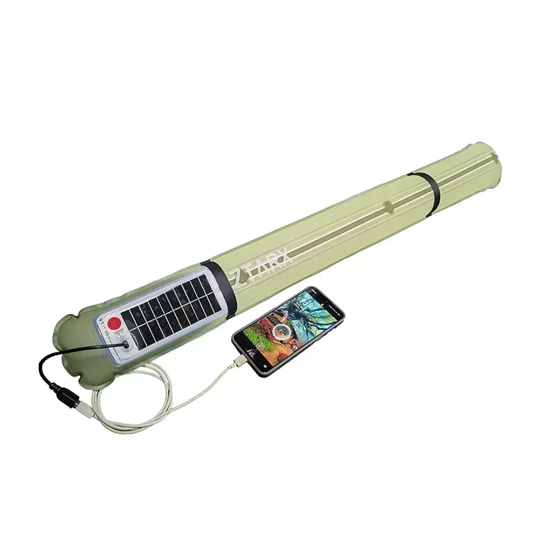 Фонарь надувной водонепроницаемый кемпинговый на солнечной батарее 250 Лм Белый холодный (27444151)