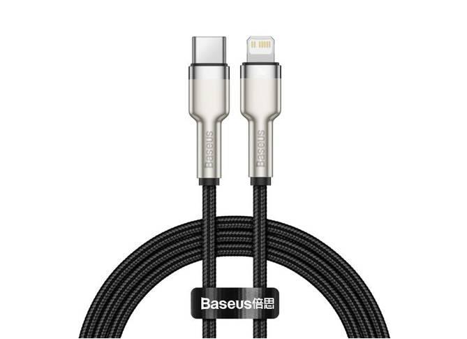 Кабель Baseus Cafule Metal Type-C to Lightning PD 20W 1 м (10637782)