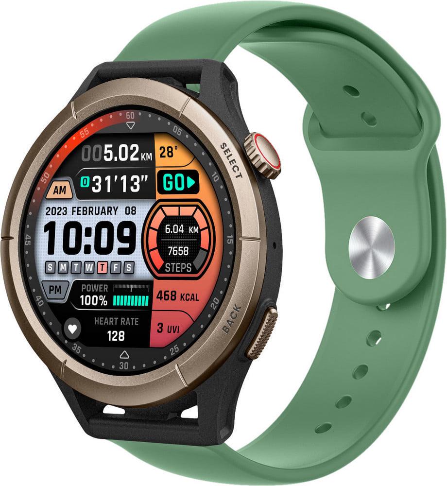 Ремінець Base для Amazfit Cheetah Round/Cheetah Pro Khaki (38462-17) Ремінець Base для Amazfit Cheetah Round/Cheetah Pro Khaki (38462-17)