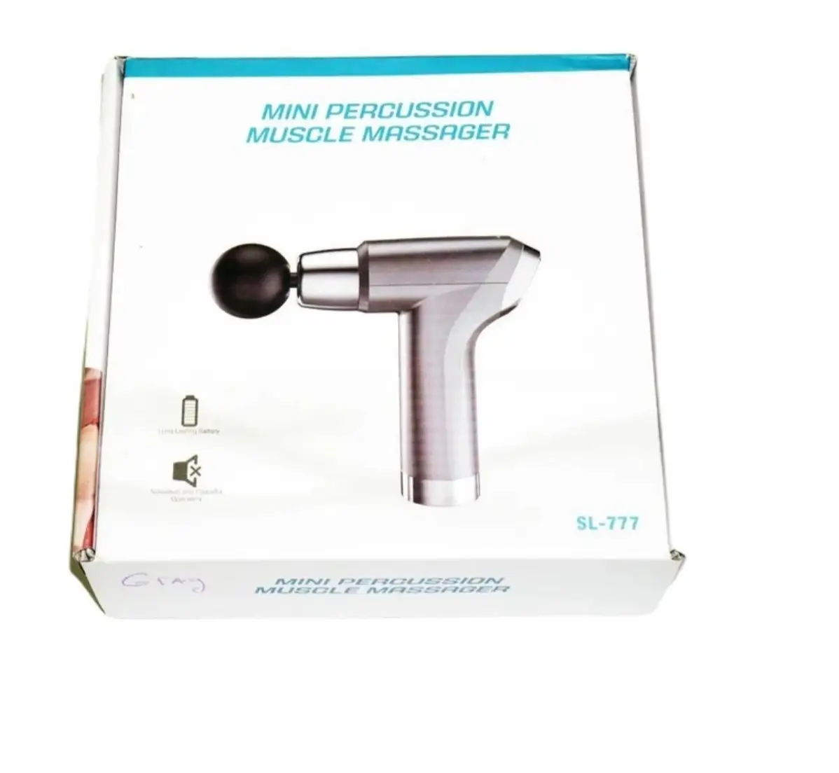 Масажер ручний для м'язів RIAS Massage Gun SL-777 - фото 4