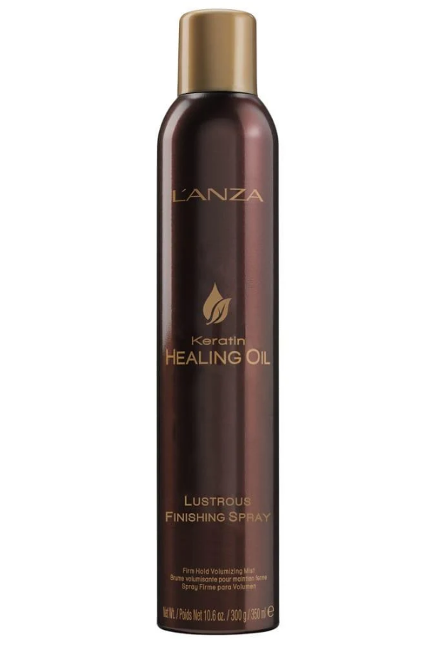 Лак-блиск для волосся L`ANZA Keratin Healing Oil Lustrous Finishing Spray з кератиновим еліксиром 350 мл (24010)
