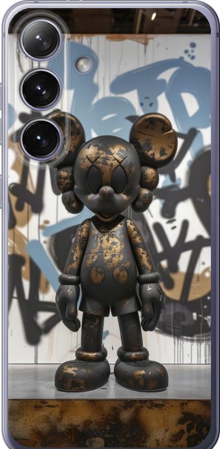 Чехол на Samsung Galaxy S24 Plus Bronze kaws v2 (6098u-3388-42517)