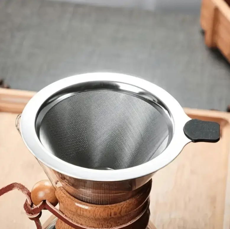 Кемекс заварник для кофе с многоразовым металлическим фильтром 800 мл (5888025) - фото 7