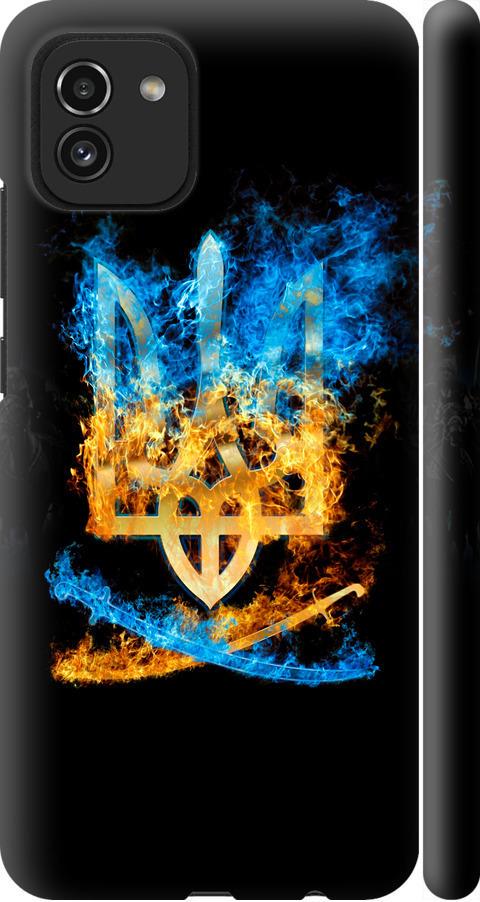 Чехол на Samsung Galaxy A03 A035F Герб (1635m-2499-42517)