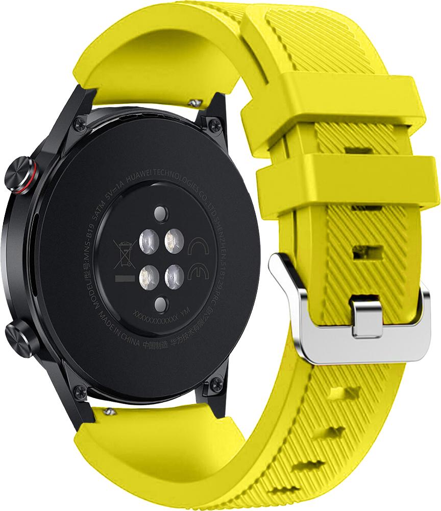 Ремешок Cross для Honor Magic Watch 2 46 мм Yellow (19521) - фото 2