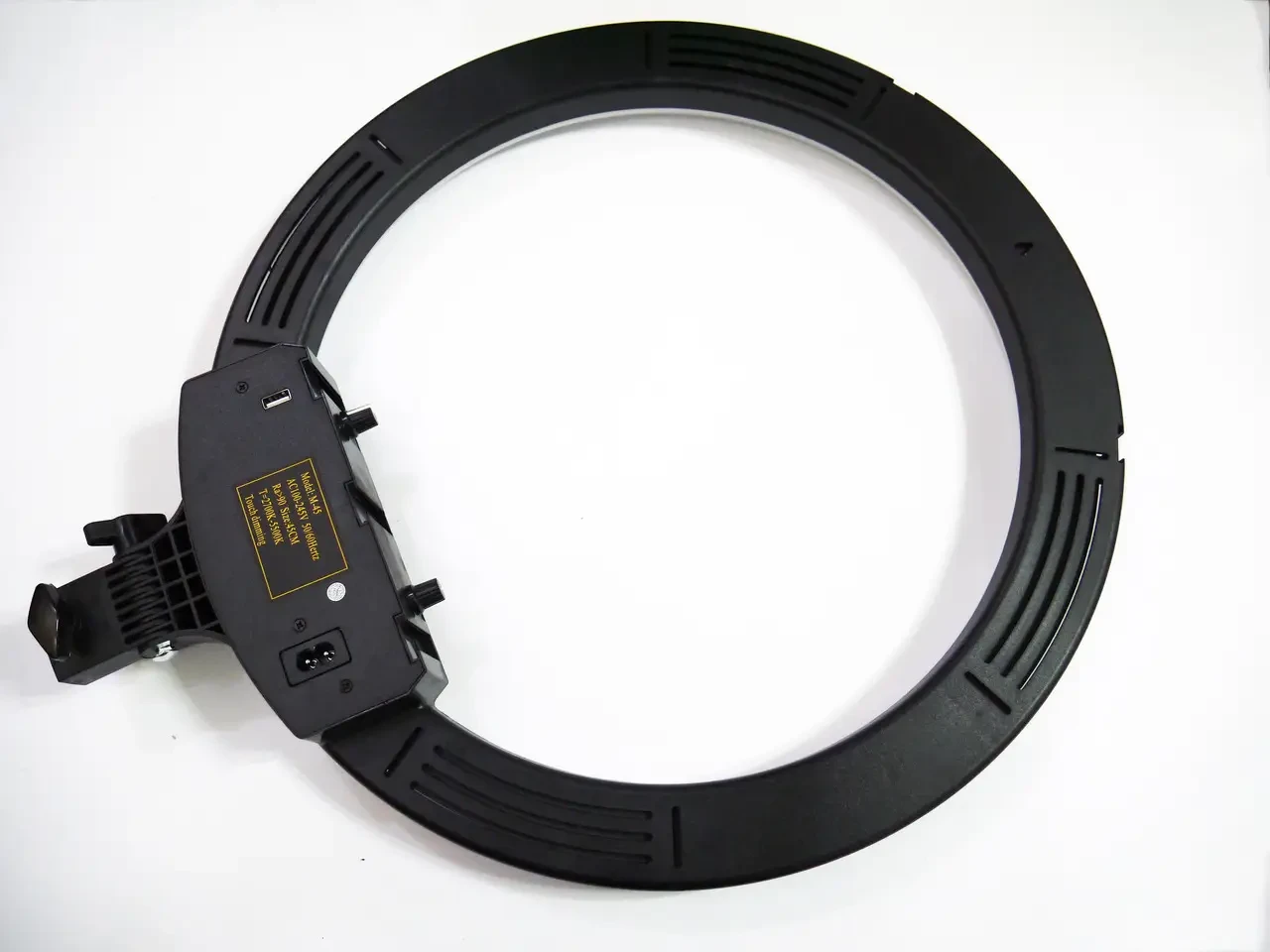 Лампа кільцева RGB Ring Light LED 3 кріплення MJ-18 55,5 см (1762949408) - фото 3